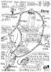 [악돌이 박영래의 만화산행｜특별부록지도 코스가이드｜백암산] 등산로... 코스가이드｜백암산] 등산로 대부분 가령폭포 좌우로 포진(布陣)