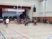 아산시장애인복지관 휠체어농구 시범경기 통해 장애인식교육... (socialfocus) 아산시장애인복지관 휠체어농구 시범경기 통해... 