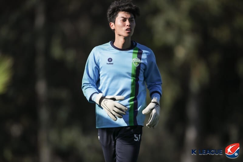 전북 현대의 김정훈, 7월 K리그1 이달의 세이브 선정!