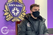 데뷔 안양 안드리고 기술보다 많이 뛰는 한국 축구, 더 적응해야... 안양 안드리고 기술보다 많이 뛰는 한국 축구, 더 적응해야