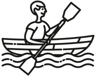 Row Boat Coloring Page | Free Printable Row Boat Coloring Page | Free Printable 