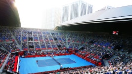 [김종석의 그라운드] 2036 전북올림픽 유치 도전, 물 새는 올림픽공원 테니스장 재건축 불씨 < 김종석의 그라운드 < 칼럼 < 기사본문... 