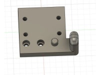 Ender 5+ Filament Relocation Bracket by j5541 - Thingiverse Ender 5+ Filament Relocation Bracket by j5541