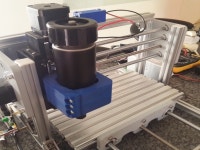 CNC 2417 - 52mm Spindle Mount by majolar - Thingiverse CNC 2417 - 52mm Spindle Mount by majolar