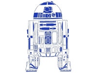 R2 D2 stencil 4 by Longquang - Thingiverse R2 D2 stencil 4 by Longquang