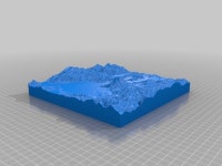 Clearlake, Lake County California by subrosa - Thingiverse Clearlake, Lake County California  by subrosa