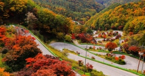 꼬부랑길의 유혹!...눈으로 보고 몸으로 즐기는 드라이브와 레포츠 천국... 꼬부랑길의 유혹!...눈으로 보고 몸으로 즐기는 드라이브와 레포츠... 