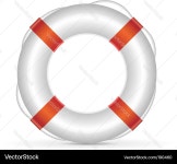Rescue Lifebuoy (190460) – Royalty-Free Vector | VectorStock