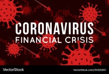 Concept impact coronavirus on stock – Royalty-Free Vector | VectorStock