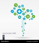 Modern Healthcare Connection Royalty Free Vector Image Modern Healthcare Connection Vector Image on VectorStock