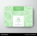 Pistachio Soap Box - Abstract Packaging – Royalty-Free Vector | VectorStock