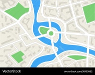 City Map Background (30160962) – Royalty-Free Vector | VectorStock