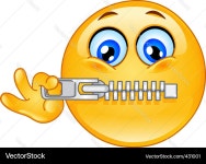 Mouth Zipped Emoticon Royalty Free Vector Image Mouth Zipped Emoticon Vector Image on VectorStock