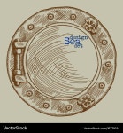 Detailed Ship Hatch Drawing – Royalty-Free Vector | VectorStock