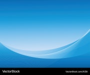 Blue Gradient Horizon – Royalty-Free Vector | VectorStock
