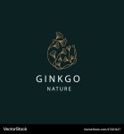 Ginkgo logo (47401447) – Royalty-Free Vector | VectorStock