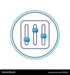 Sound Mixer Controller Icon Royalty Free Vector Image Sound Mixer Controller Icon Vector Image on VectorStock