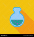 Chemistry Icon - Beaker with Shadow Royalty Free Vector Chemistry Icon - Beaker with Shadow Vector Image on VectorStock