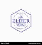 Elderberry Farm Logo - Hand Drawn Badge Royalty Free Vector Elderberry Farm Logo - Hand Drawn Badge Vector Image on VectorStock