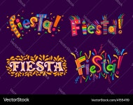 Mexican Fiesta Party Royalty Free Vector Image Mexican Fiesta Party vector image on VectorStock