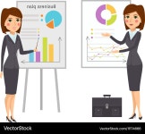 Business woman silhouette Royalty Free Vector Image Business woman silhouette vector image on VectorStock