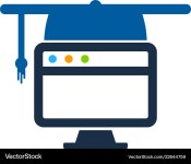 Computer education logo Vector Images & Graphics for Commercial Use | VectorStock