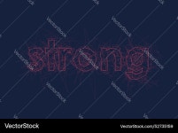 Strong Slogan T-Shirt Print Royalty Free Vector Image Strong Slogan T-Shirt Print vector image on VectorStock