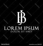 Elegant JB Monogram Logo Template – Royalty-Free Vector | VectorStock