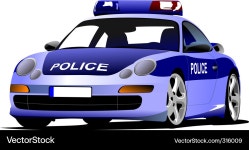 Police Interceptor (316009) – Royalty-Free Vector | VectorStock