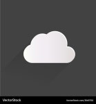 Cloud application web icon Royalty Free Vector Image Cloud application web icon vector image on VectorStock