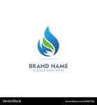 Droplet bio eco logo Royalty Free Vector Image Droplet bio eco logo Vector Image on VectorStock