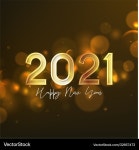 2021 New Year Celebration Card – Royalty-Free Vector | VectorStock
