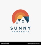 Modern House Logo - Property & Estate – Royalty-Free Vector | VectorStock