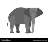 Adorable Elephant Cartoon – Royalty-Free Vector | VectorStock