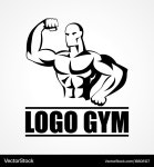 Bodybuilder icon or symbol Royalty Free Vector Image Bodybuilder icon or symbol vector image on VectorStock