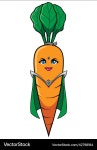 Carrot Superhero Mascot – Royalty-Free Vector | VectorStock