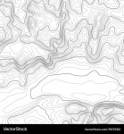 Topographic Map Background – Royalty-Free Vector | VectorStock