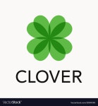 Four leaf clover logo Royalty Free Vector Image Four leaf clover logo vector image on VectorStock