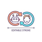 Robotic Hand Logo Template Royalty Free Vector Image Robotic Hand Logo Template vector image on VectorStock