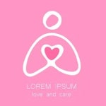 Pink Heart Balloon with Love Thread Royalty Free Vector Pink Heart Balloon with Love Thread vector image on VectorStock