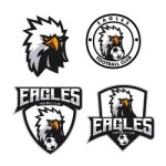Royal Eagle Crest Logo Royalty Free Vector Image Royal Eagle Crest Logo vector image on VectorStock