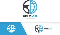 World Globe Arrow Logo Royalty Free Vector Image World Globe Arrow Logo vector image on VectorStock