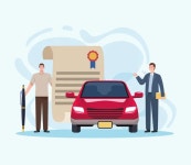 Policeman and car concept Royalty Free Vector Image Policeman and car concept Vector Image on VectorStock