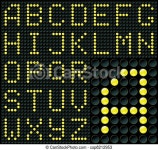 Alphabet. | CanStock