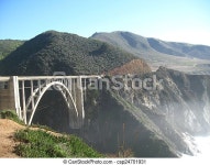 Bixby bridge. | CanStock