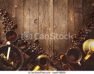 Coffee. cup of turkish coffee with sugar. vintage coffee. | CanStock