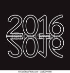 Happy new 2016 year. | CanStock