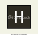 Hospital icon. | CanStock
