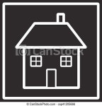 House icon. | CanStock