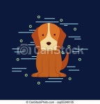 I love dog life icon vector illustration design graphic. | CanStock